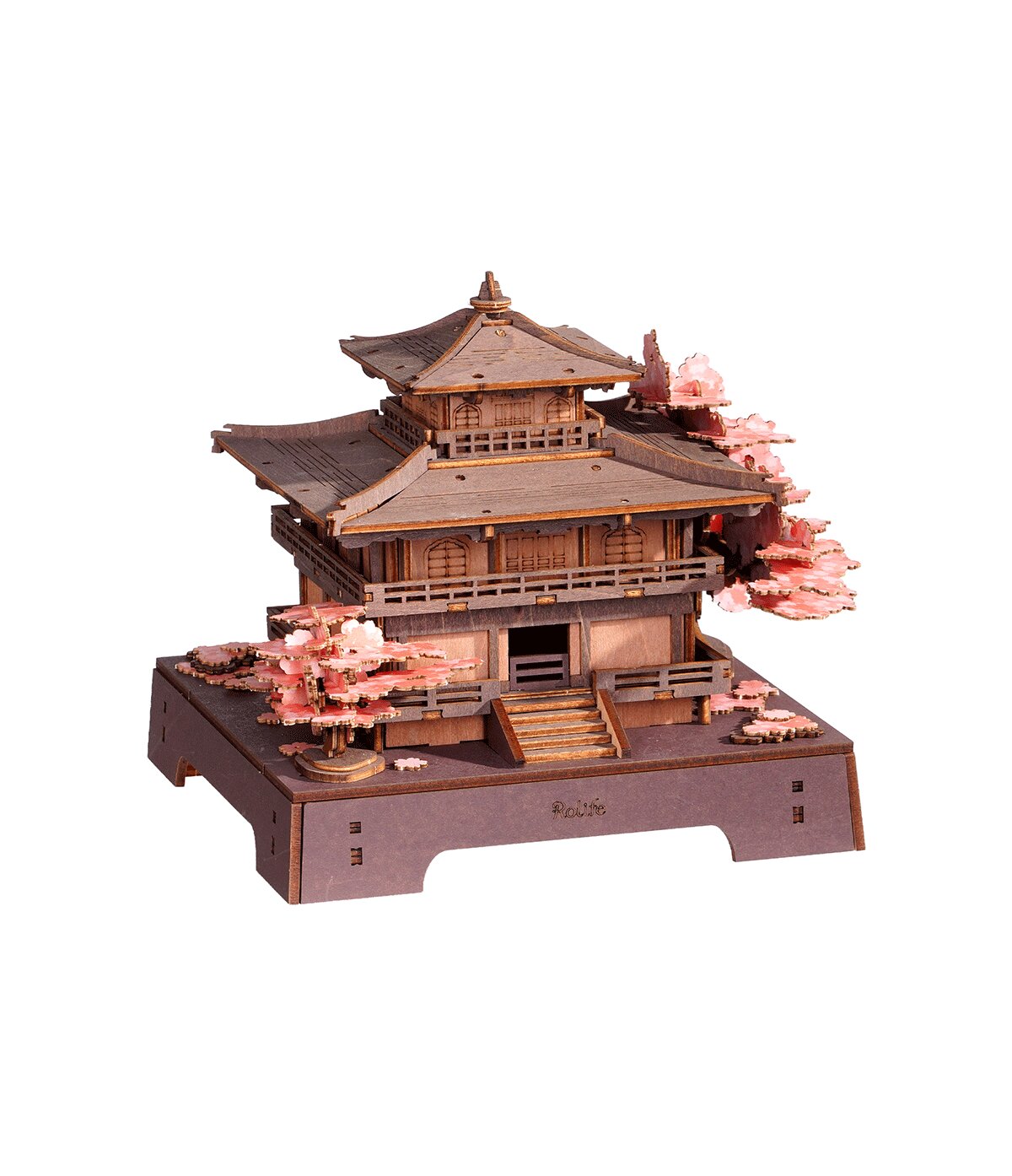 3D-Holzpuzzle - Sakura-Pavillon Rolife TGA07