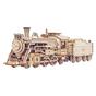 3D-Puzzle aus Holz - Dampflokomotive ROKR MC501
