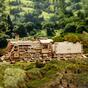 3D-Puzzle aus Holz - Dampflokomotive ROKR MC501