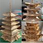3D-Puzzle aus Holz - Fünfstöckige Pagode Rolife TGN02