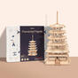 3D-Puzzle aus Holz - Fünfstöckige Pagode Rolife TGN02