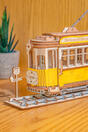 3D Puzzle aus Holz - Historische Straßenbahn Rolife TG505