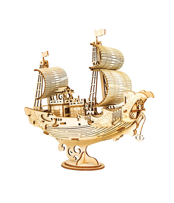 3D-Puzzle aus Holz - Japanisches Diplomatenschiff Rolife TG307