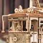 3D-Puzzle aus Holz - Klassische Stadtstraßenbahn ROKR LK801