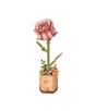 3D-Puzzle aus Holz - Rosa Rose ROWOOD TW041