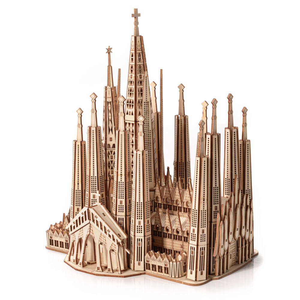 3D-Puzzle aus Holz - Sagrada Familia Little Story E018