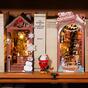 Bookshelf insert - Christmas interior scene Rolife TGC07