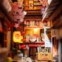 Bookshelf insert - Sakura wine alley Rolife TGB11