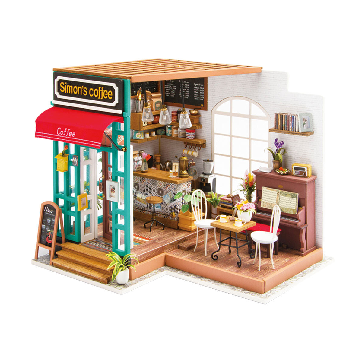Casa en miniatura - Café en Simón Rolife DG109