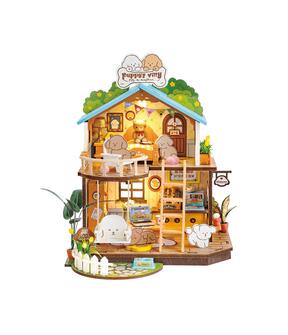 Miniatura In Legno Scala 1:12 – Ruota Che Gira E Attrezzi Agricoli Per Casa Delle Bambole - Foto 2