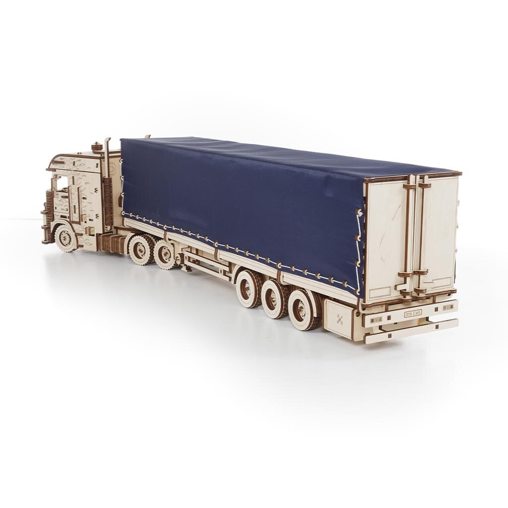 Dřevěné 3D puzzle - Sklápěcí návěs pro kamion Road King Eco Wood Art