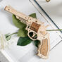 Dřevěné mechanické 3D puzzle - Revolver Corsac M60 ROKR LQ401