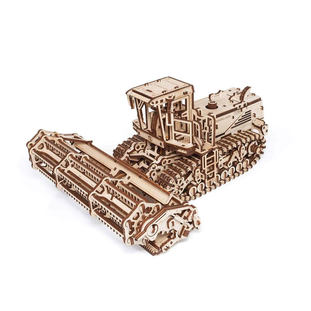 Drewniana układanka 3D - Kosiarka samojezdna CS-150C Eco Wood Art