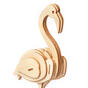 Дървен 3D пъзел - Flamingo Little Story D007