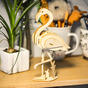 Дървен 3D пъзел - Flamingo Little Story D007