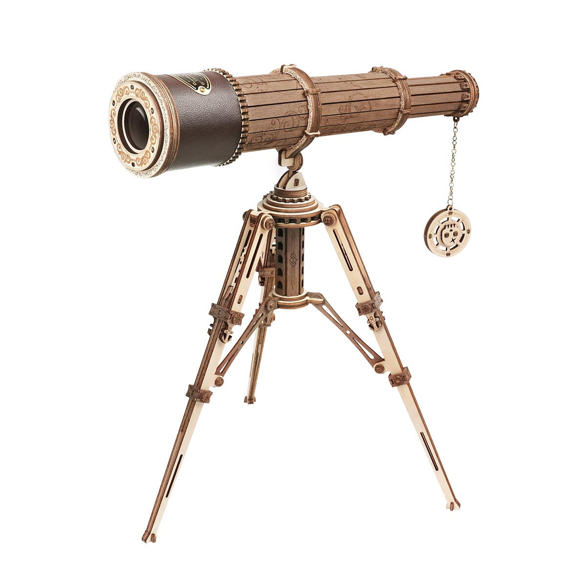 Дървен 3D пъзел - Монокулярен телескоп ROKR ST004