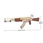 Дървен механичен 3D пъзел - AK-47 Rifle ROKR LQ901