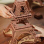 Fából készült 3D puzzle - Világító Eiffel-torony Rolife TGL01