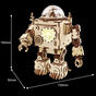 Fából készült mechanikus 3D puzzle - Játékszekrény Orpheus ROKR AM601