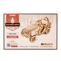 Houten 3D-puzzel - Legerjeep model ROKR MC701