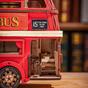 Houten 3D-puzzel - Londense toeristenbus Rolife TGM02