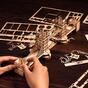 Houten 3D puzzel - Tower Bridge model met LED verlichting Rolife TG412
