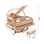 Houten mechanische 3D-puzzel - Magische piano ROKR AMK81