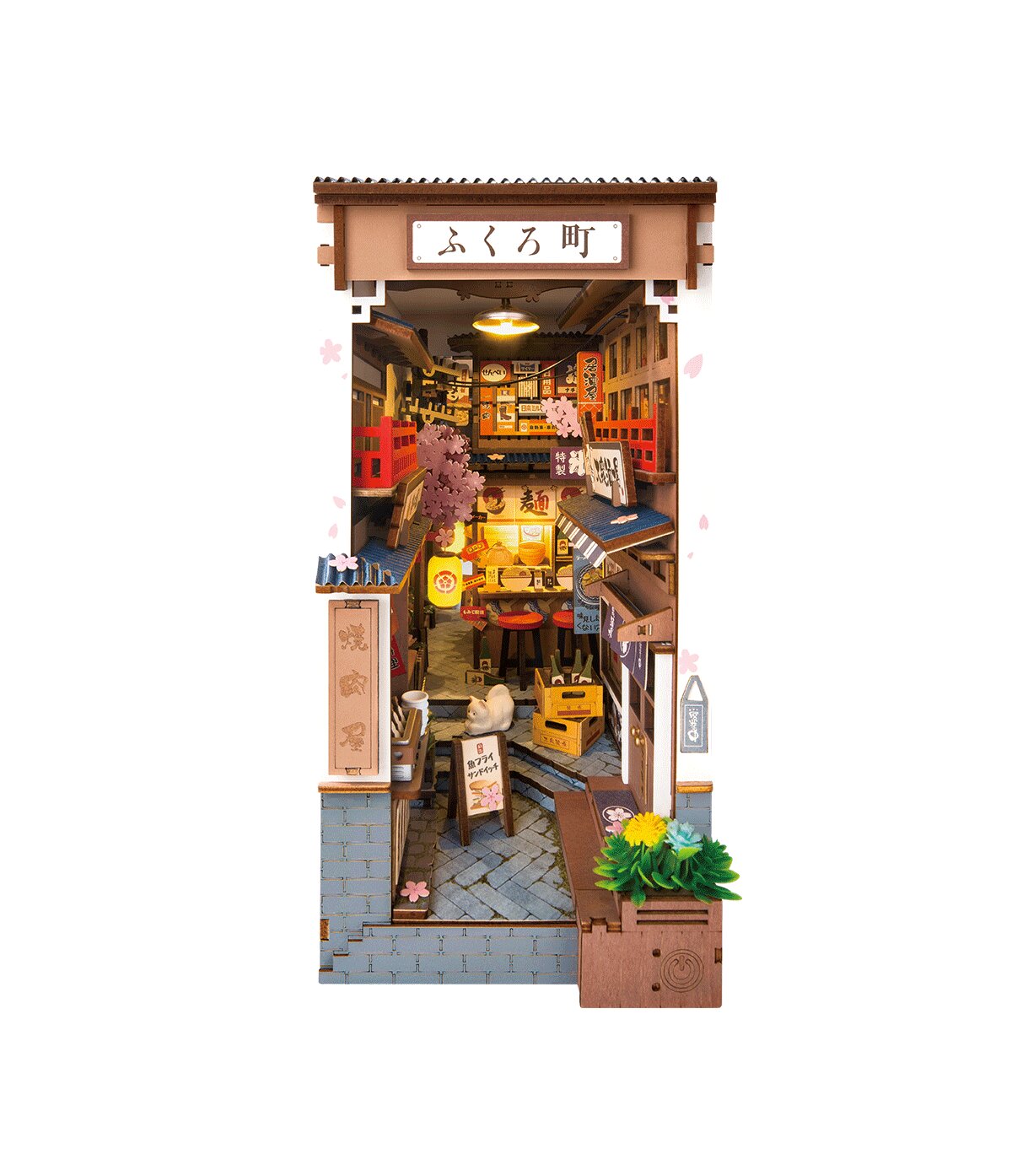 Inserto per libreria - Vicolo del vino sotto i sakura Rolife TGB11