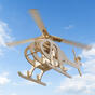 Ξύλινο τρισδιάστατο παζλ - Helicopter Little Story D017