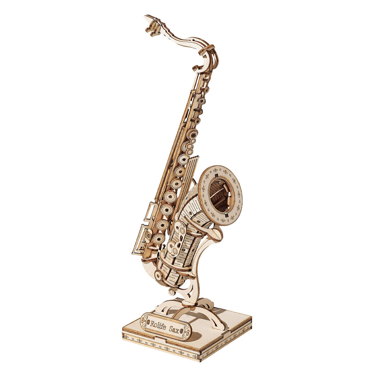 Ξύλινο τρισδιάστατο παζλ - Saxophone Rolife TG309