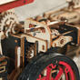 Mechanisches 3D-Puzzle aus Holz - Dampfmaschine ROKR LKA01