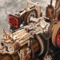 Mechanisches 3D-Puzzle aus Holz - Dampfmaschine ROKR LKA01