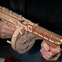 Mechanisches 3D-Puzzle aus Holz - Thompson ROKR LQB01