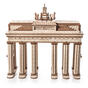 Medinė 3D dėlionė - Brandenburgo vartai Little Story E015