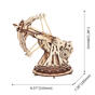 Medinė 3D dėlionė - Siege machine balista ROKR KW401