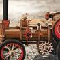 Medinė mechaninė 3D dėlionė - Garo variklis ROKR LKA01