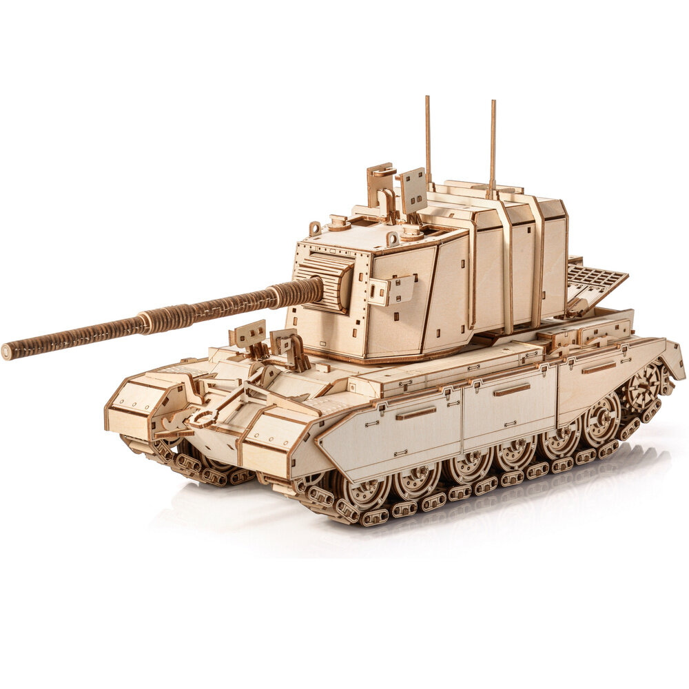 Medinis 3D dėlionės rinkinys - Tankas FV4005 Little Story WOT09