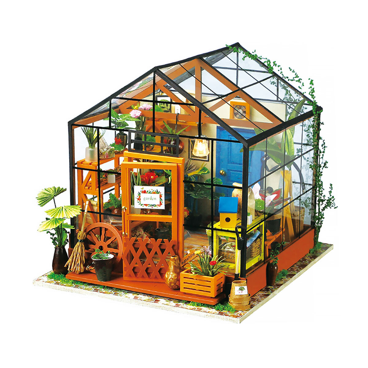 Miniatiūrinis namas - Ponios Cathy šiltnamis Rolife DG104
