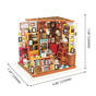 Miniature house - Sam's study library Rolife DG102