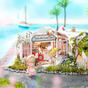 Miniature hus - Isbutik Honey Rolife DG148