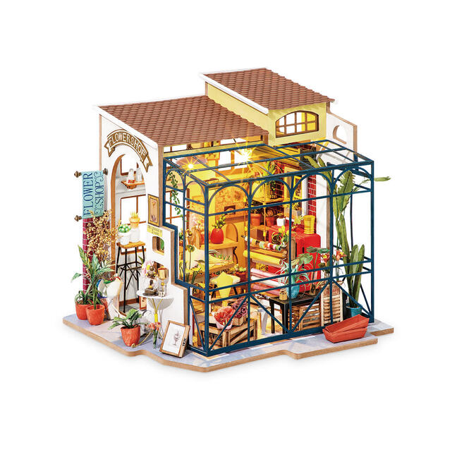 Miniatuurhuis - Bloemenwinkel Emily Rolife DG145