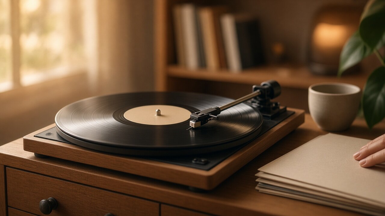 Record player: how a needle turns record grooves into music