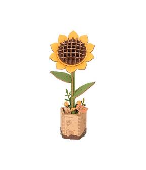 Rompecabezas 3d Flor De Madera Rowood Flor Artificial Tw042 Rompecabezas 3d Flor De Madera Rowood Flor Artificial Tw042