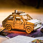 Puzzle 3D din lemn - Fiat 126P Little Story E005