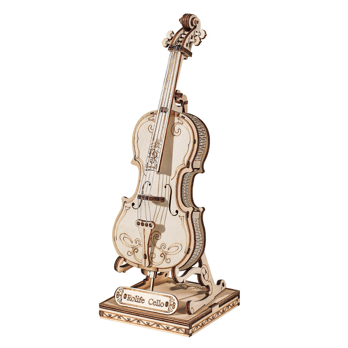 Puzzle 3D en bois - Violoncelle Rolife TG411