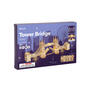 Puzzle 3D in legno - Modello Tower Bridge con illuminazione LED Rolife TG412