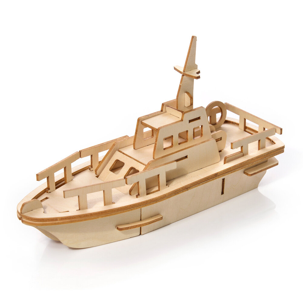 Puzzle 3D in legno - Yacht Little Story D015