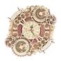 Puzzle 3D mecanic din lemn - Ceas de perete Zodiac ROKR LC601