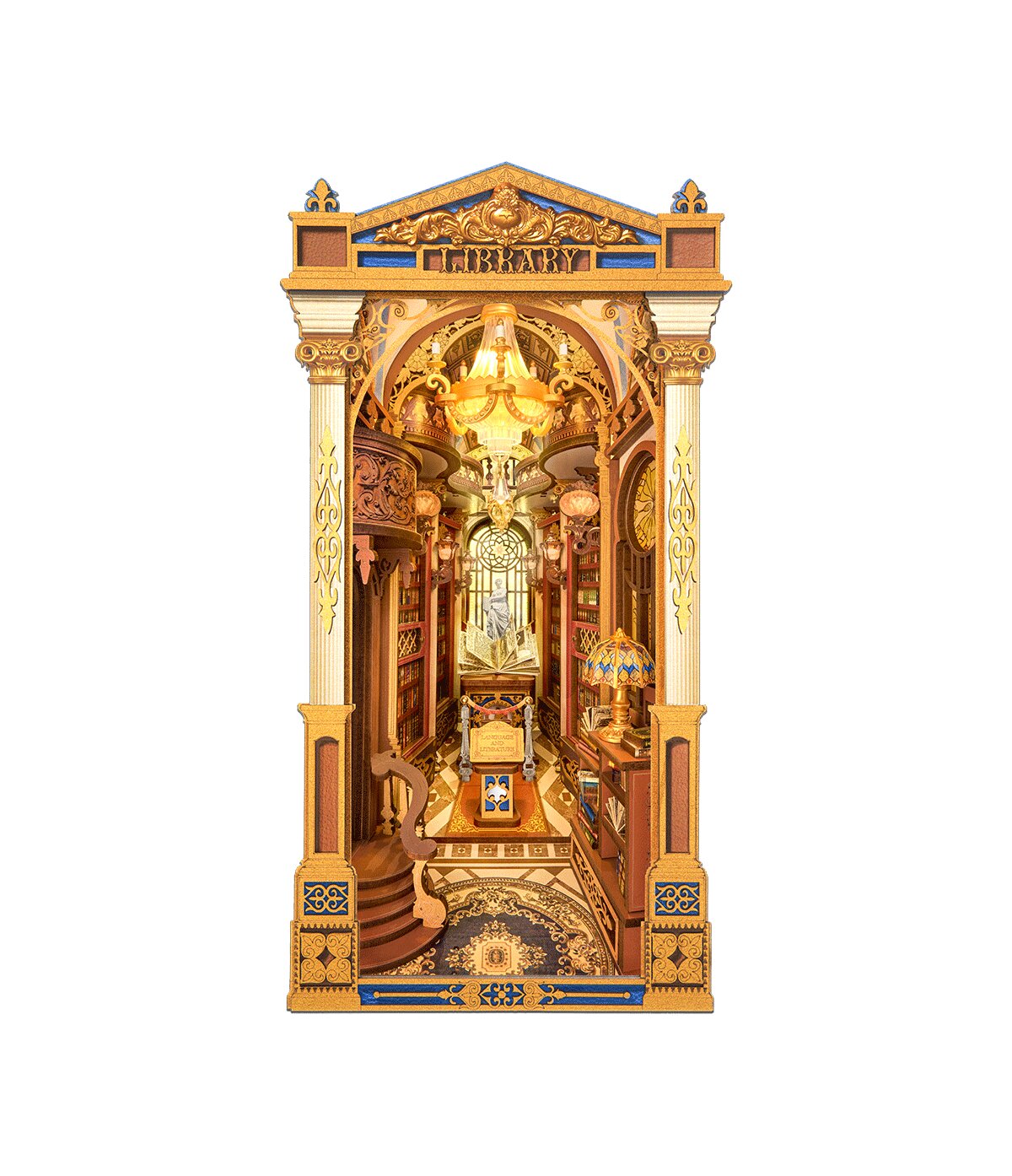 Raamaturiiuli sisu - Library of Wonders Rolife TGB16