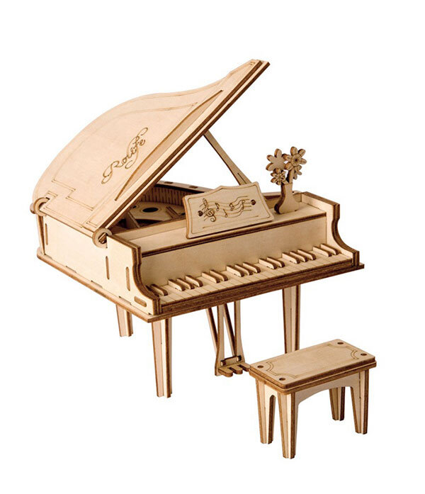 Rompecabezas 3D de madera - Piano de cola Rolife TG402